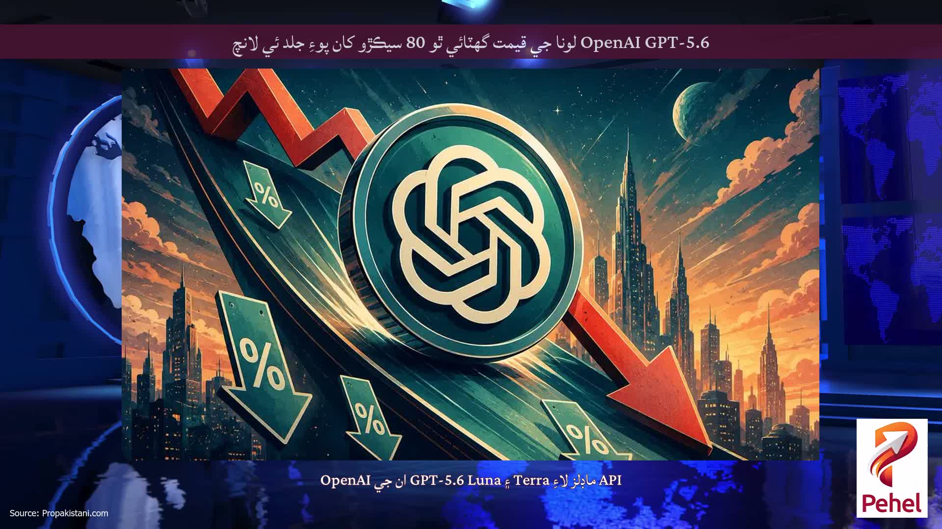 OpenAI GPT-5.6 لونا جي قيمت گھٽائي ٿو 80 سيڪڙو کان پوءِ جلد ئي لانچ
