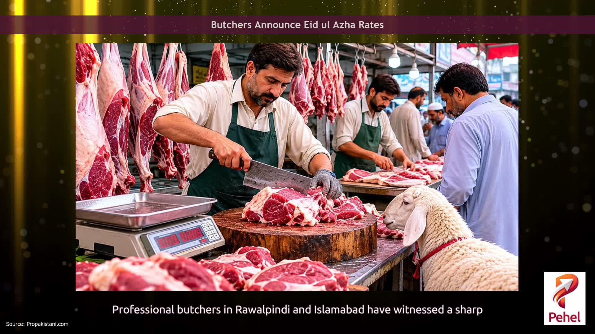 Butchers Announce Eid ul Azha Rates