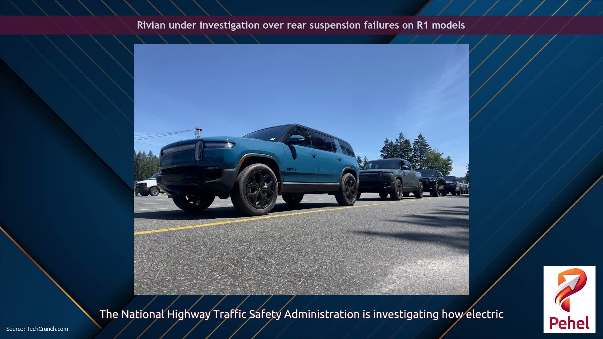 Rivian under investigation over rear suspension failures on R1 models