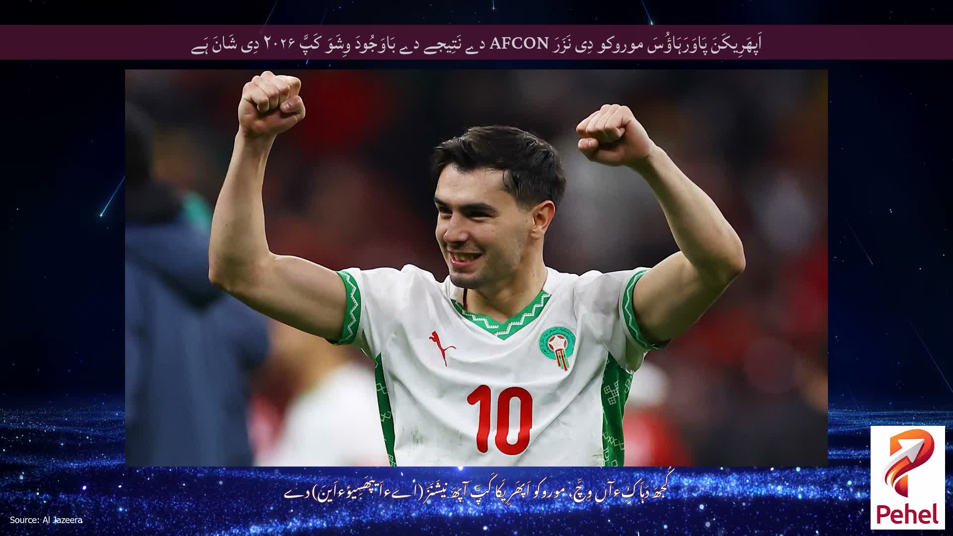 اَپھَرِیکَنَ پَاوَرَہَاؤُسَ موروکو دِی نَزَرَ AFCON دے نَتِیجے دے بَاوَجُودَ وِشَوَ کَپَّ ۲۰۲۶ دِی شَانَ ہَے
