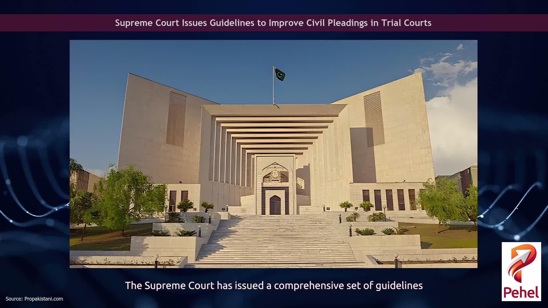 Supreme Court Issues Guidelines to Improve Civil Pleadings in Trial Courts