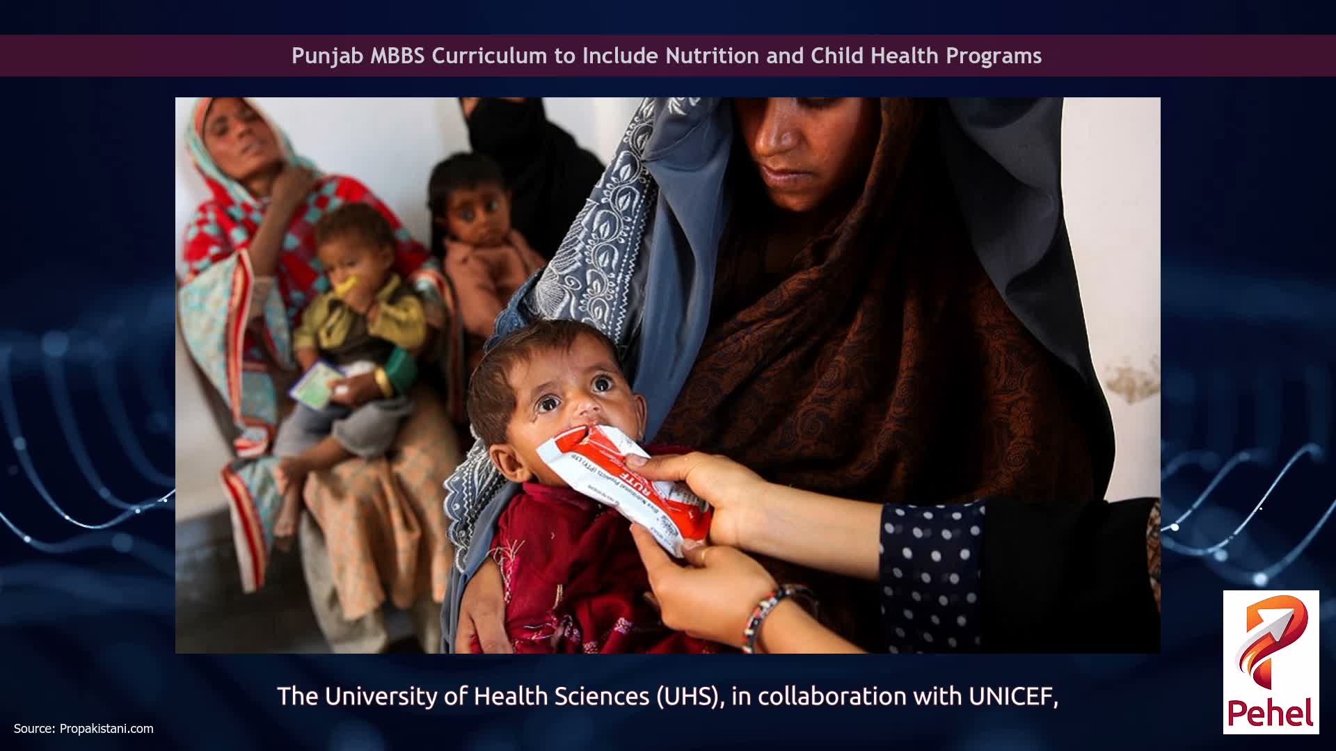 Punjab MBBS Curriculum to Include Nutrition and Child Health Programs