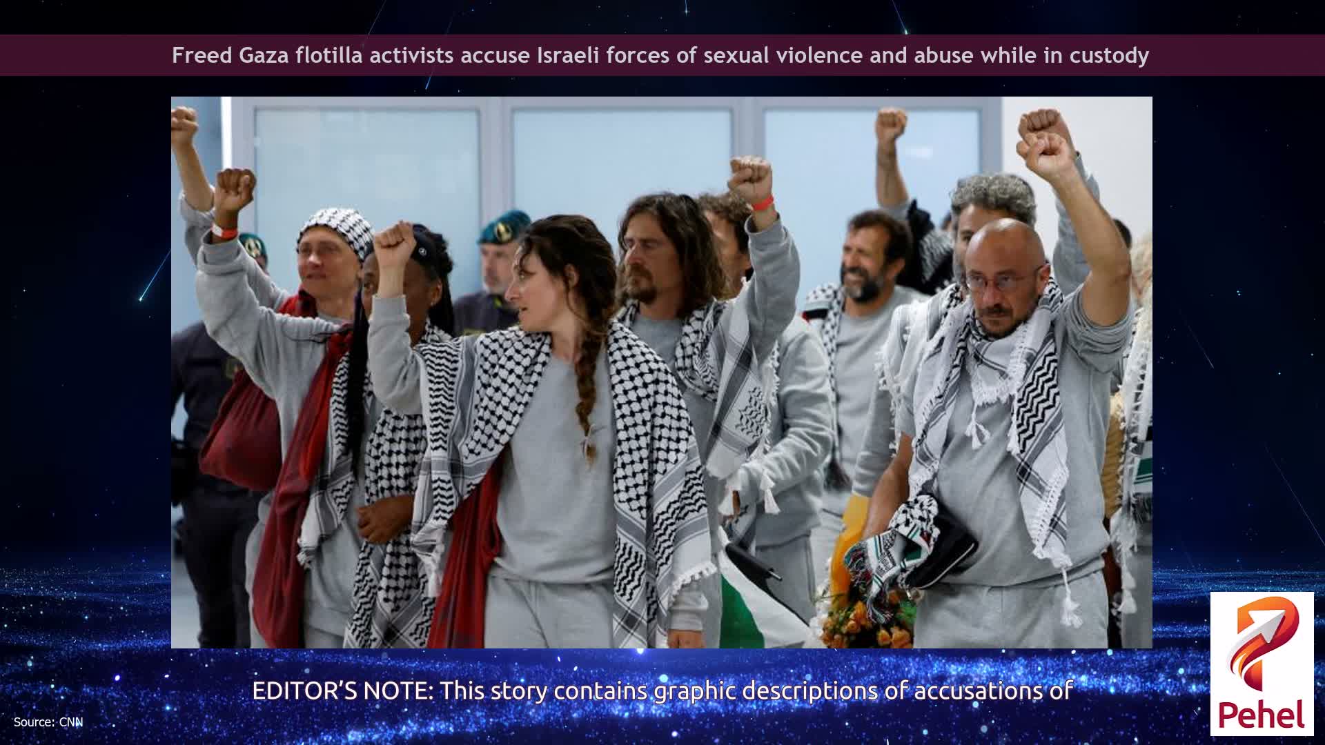 Freed Gaza flotilla activists accuse Israeli forces of sexual violence and abuse while in custody