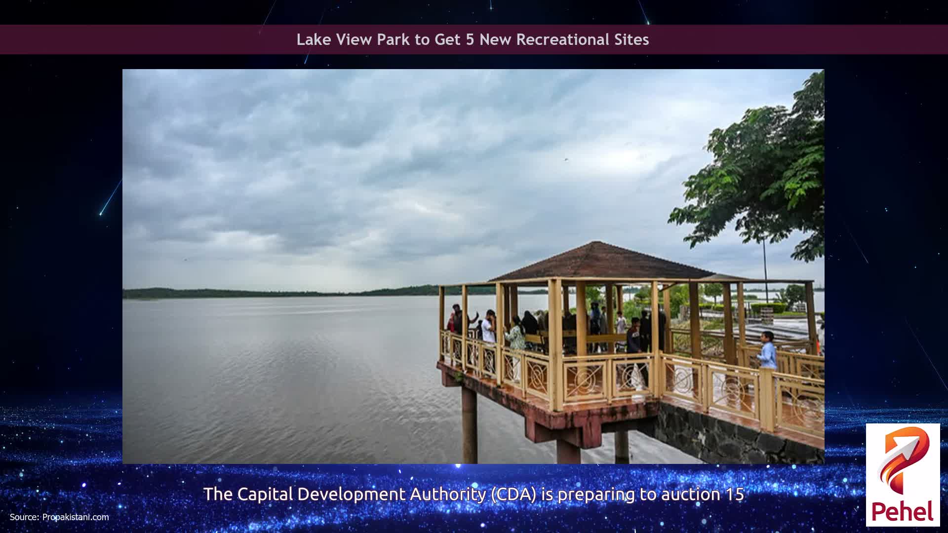 Lake View Park to Get 5 New Recreational Sites