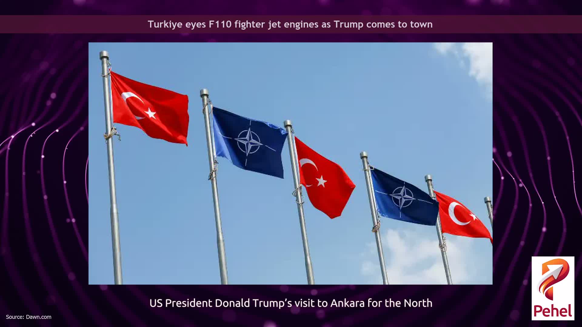 Turkiye eyes F110 fighter jet engines as Trump comes to town