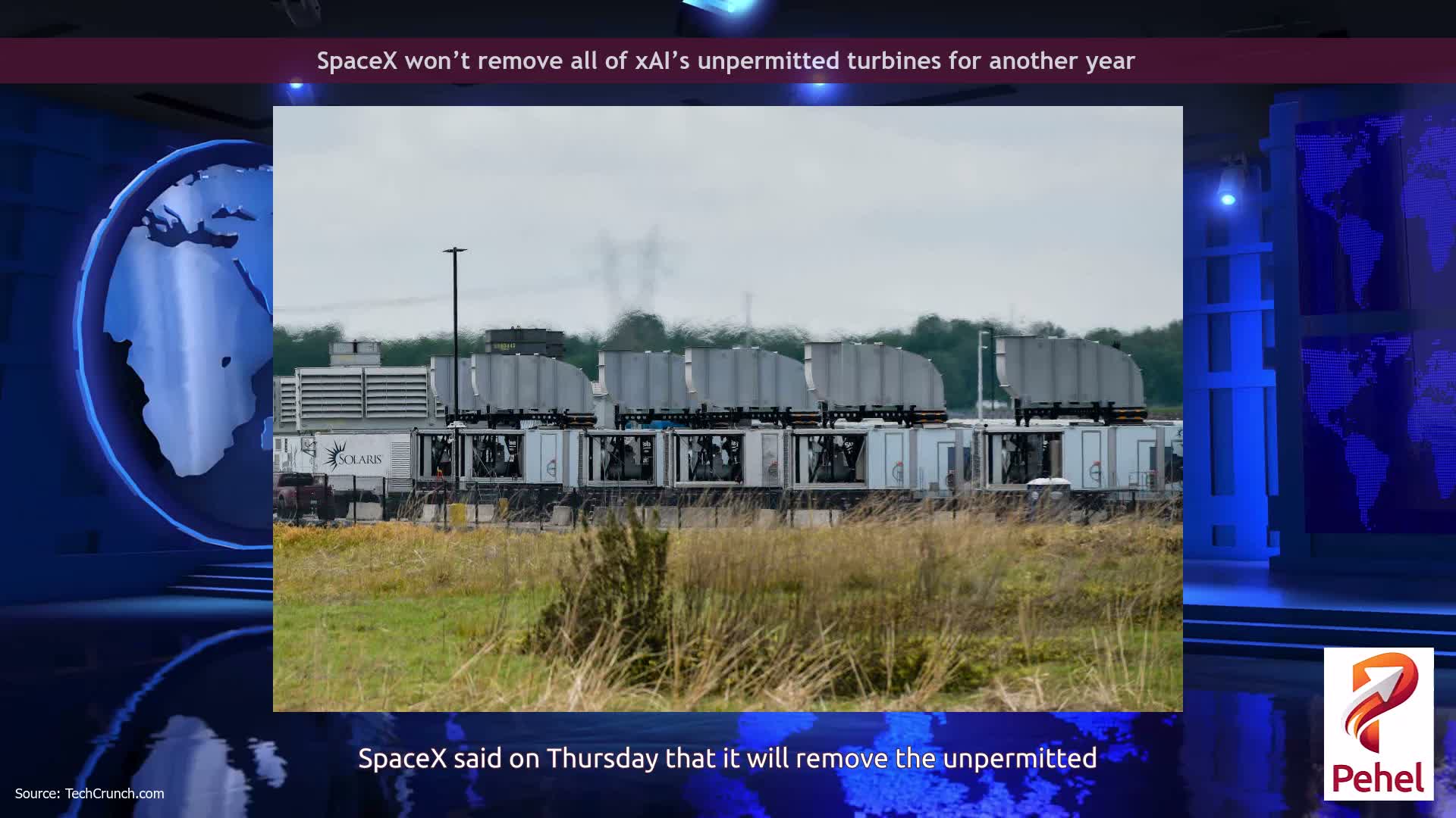 SpaceX won’t remove all of xAI’s unpermitted turbines for another year
