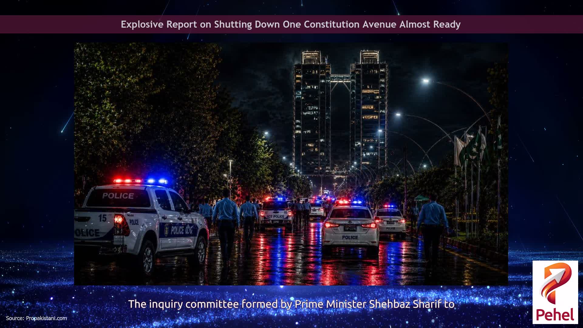 Explosive Report on Shutting Down One Constitution Avenue Almost Ready