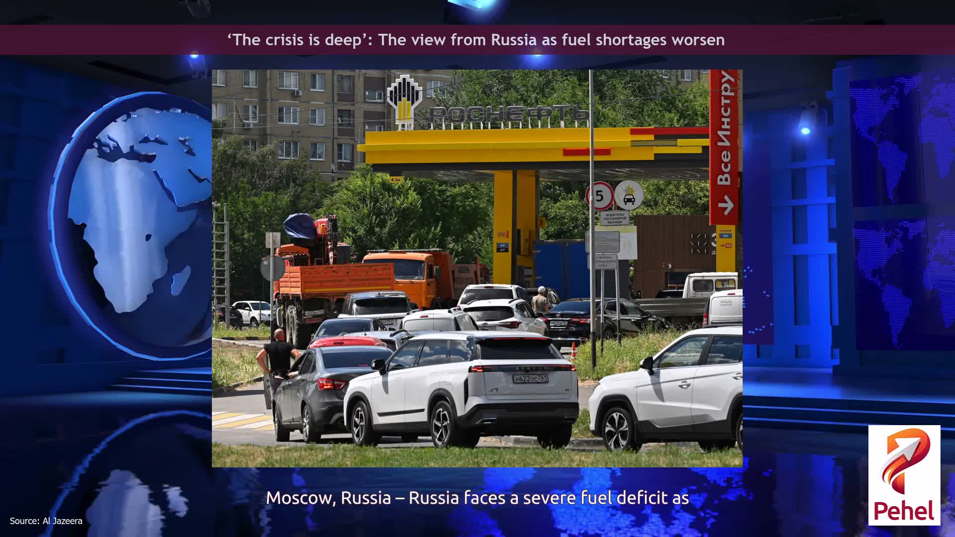 ‘The crisis is deep’: The view from Russia as fuel shortages worsen