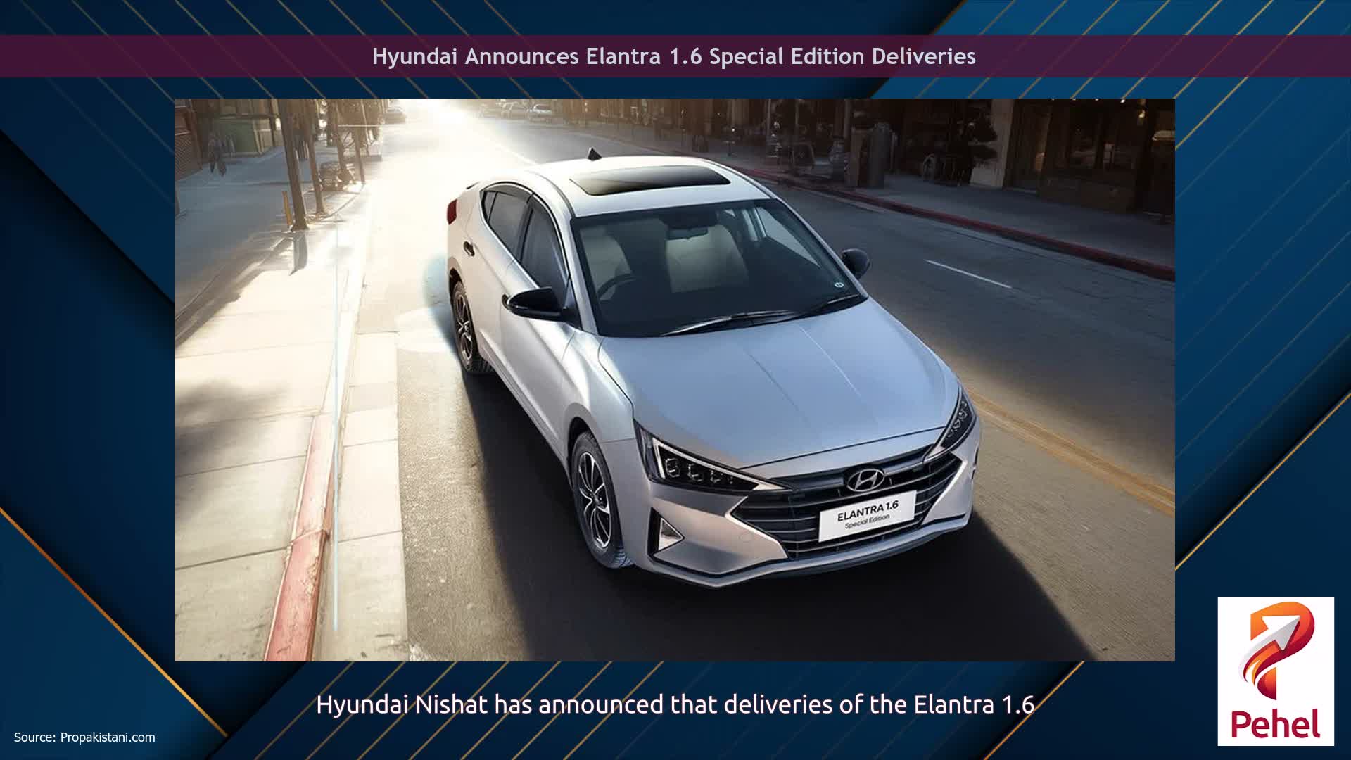 Hyundai Announces Elantra 1.6 Special Edition Deliveries