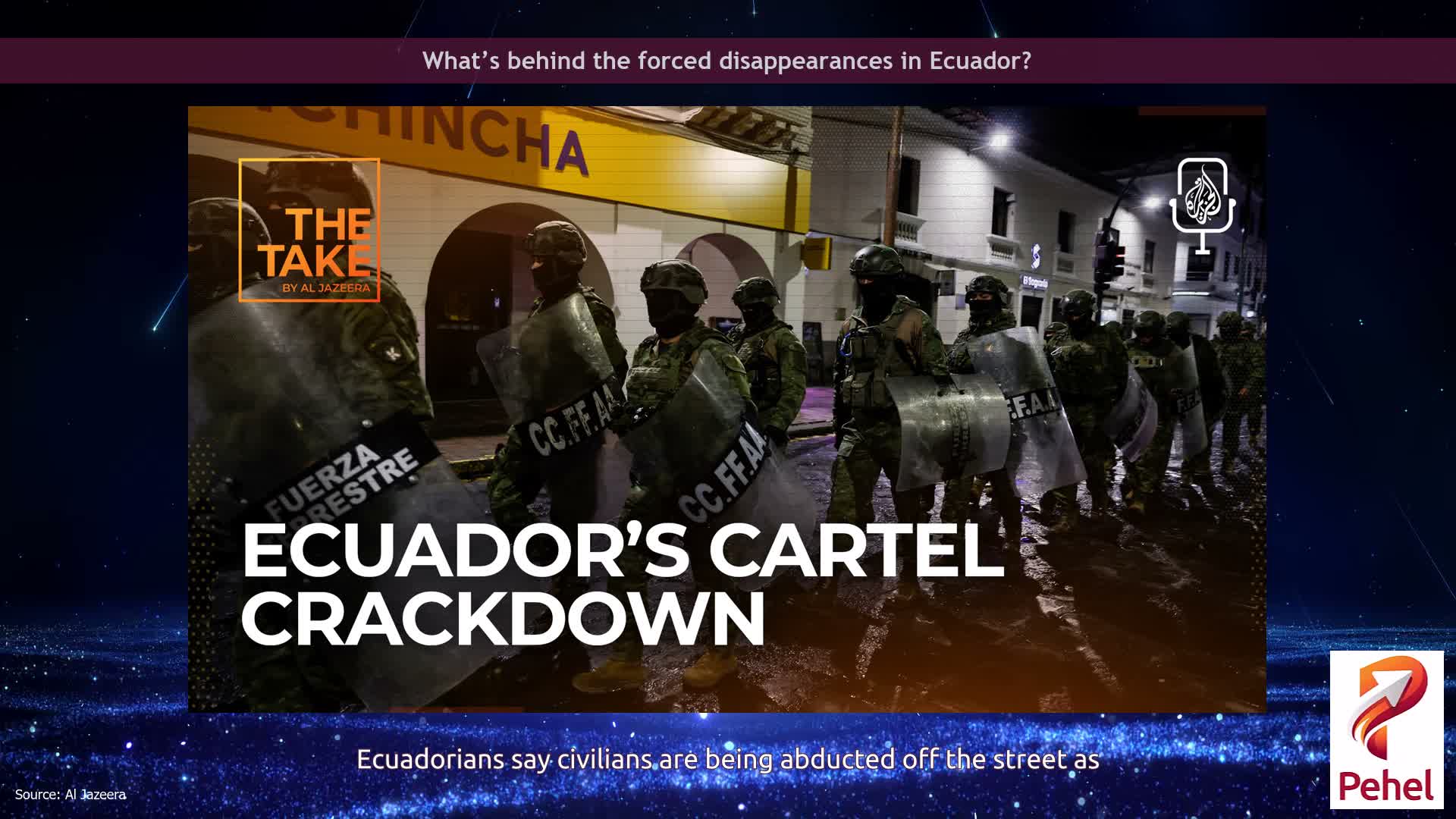 What’s behind the forced disappearances in Ecuador?
