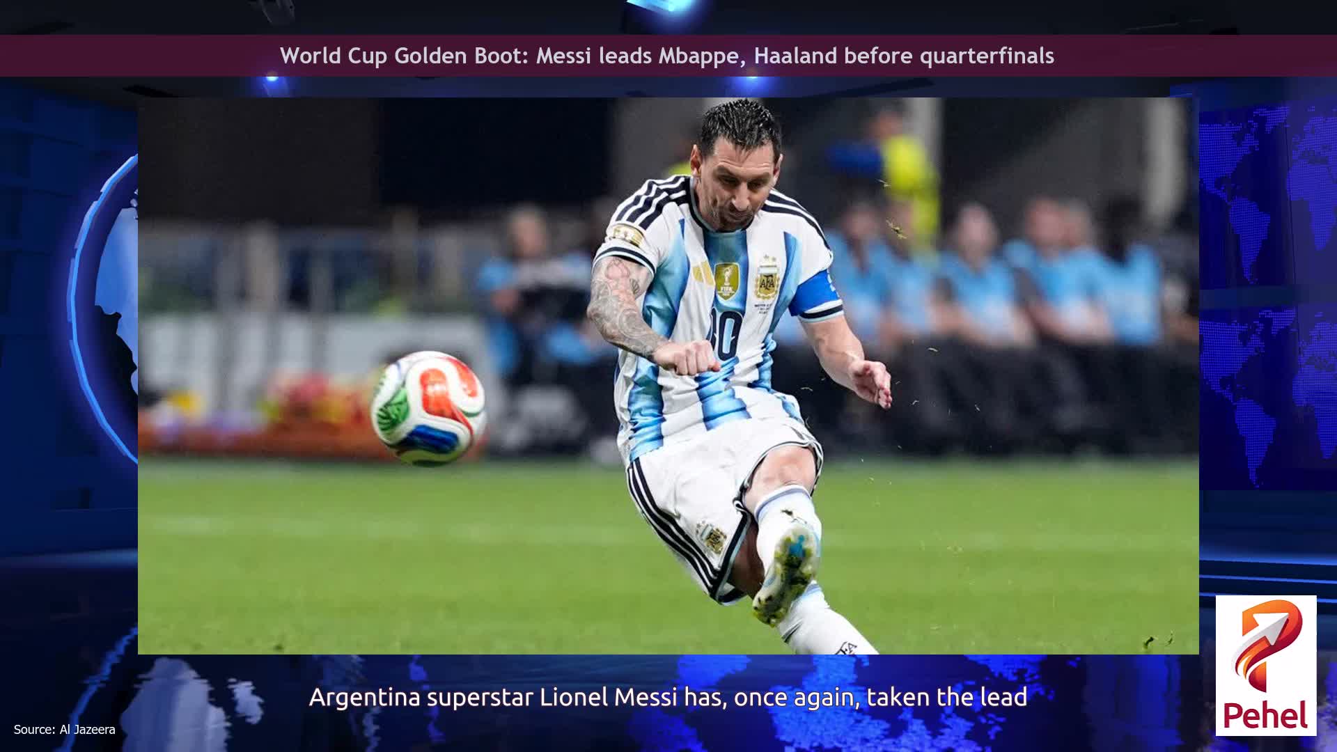World Cup Golden Boot: Messi leads Mbappe, Haaland before quarterfinals