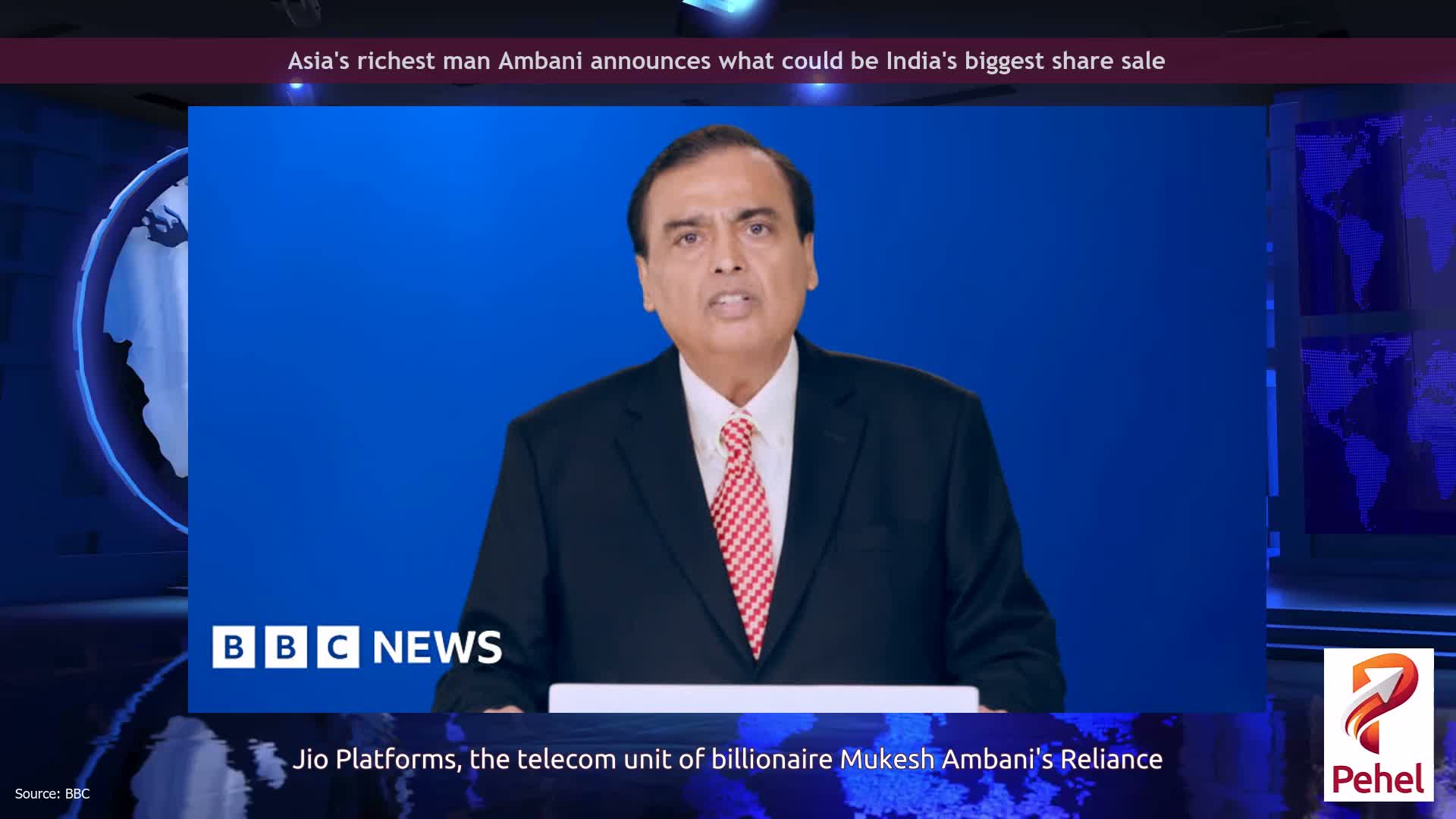 Asia's richest man Ambani announces what could be India's biggest share sale