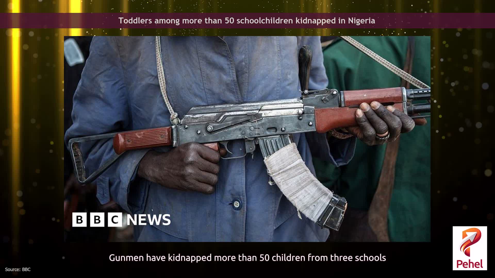 Toddlers among more than 50 schoolchildren kidnapped in Nigeria