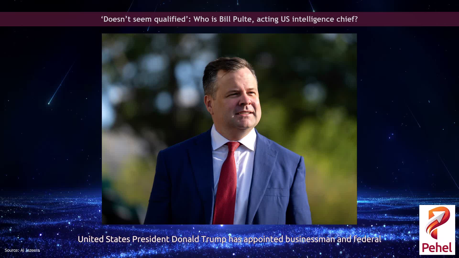 ‘Doesn’t seem qualified’: Who is Bill Pulte, acting US intelligence chief?