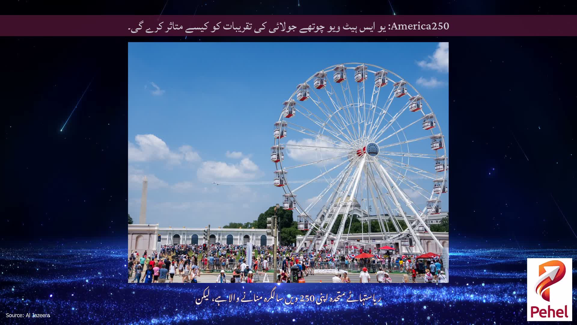 America250: یو ایس ہیٹ ویو چوتھے جولائی کی تقریبات کو کیسے متاثر کرے گی۔