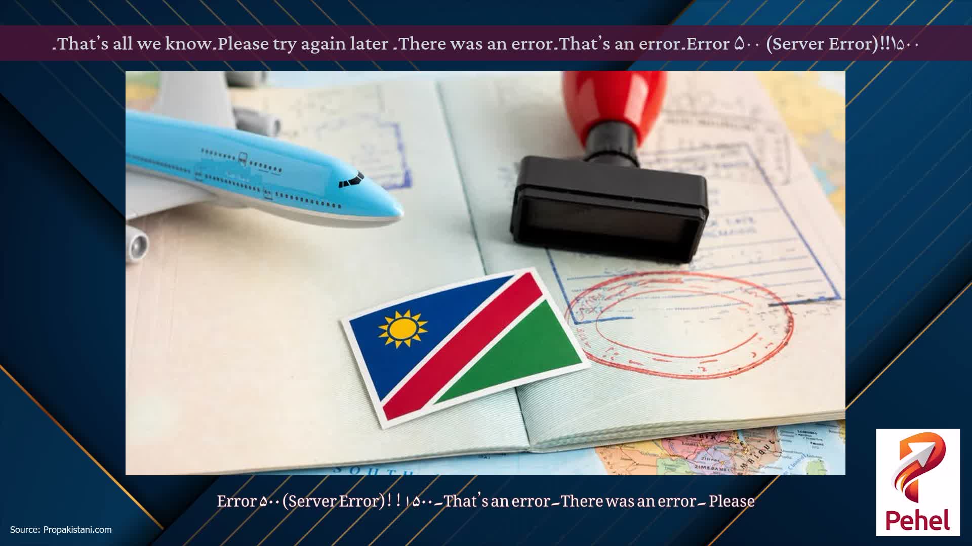 Error ۵۰۰ (Server Error)!!۱۵۰۰۔That’s an error۔There was an error۔ Please try again later۔That’s all we know۔