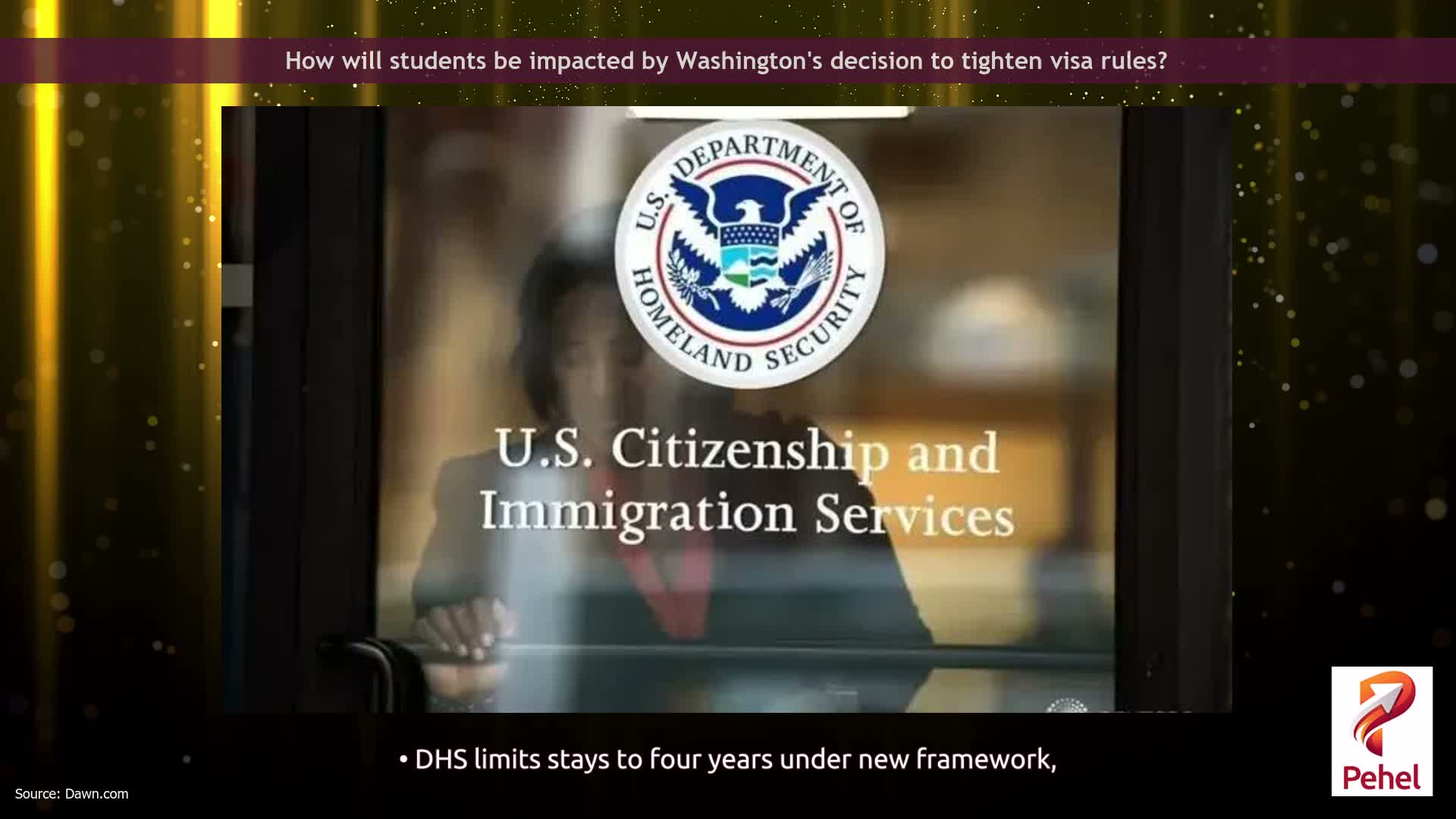 How will students be impacted by Washington's decision to tighten visa rules?