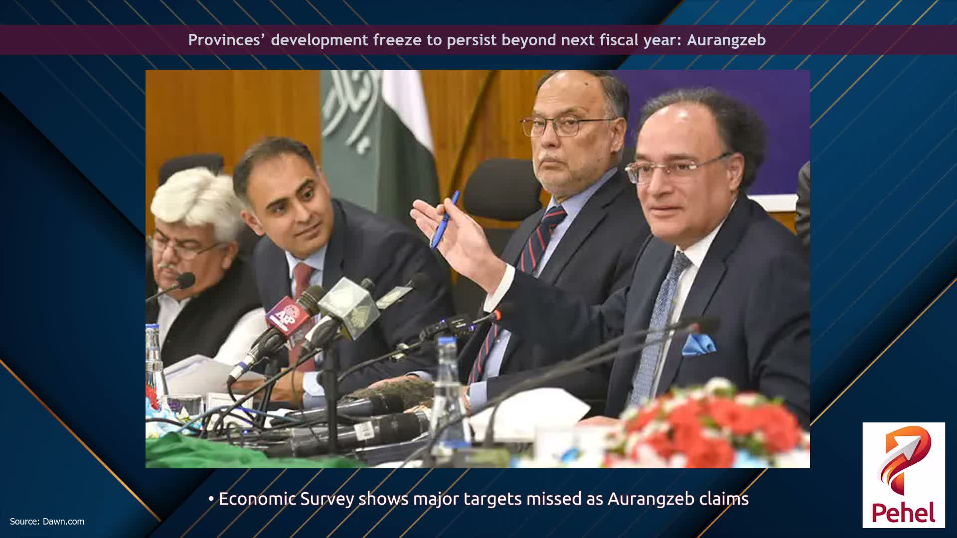 Provinces’ development freeze to persist beyond next fiscal year: Aurangzeb