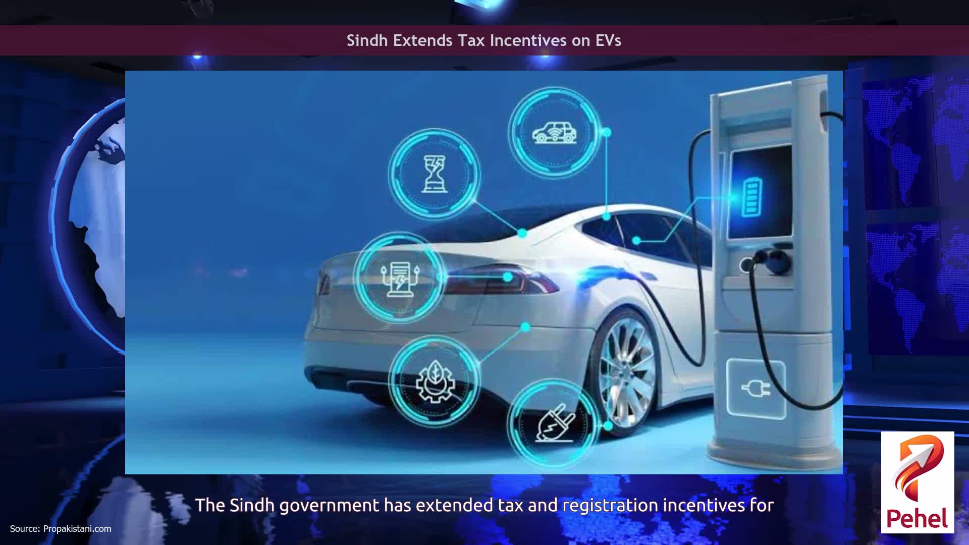 Sindh Extends Tax Incentives on EVs