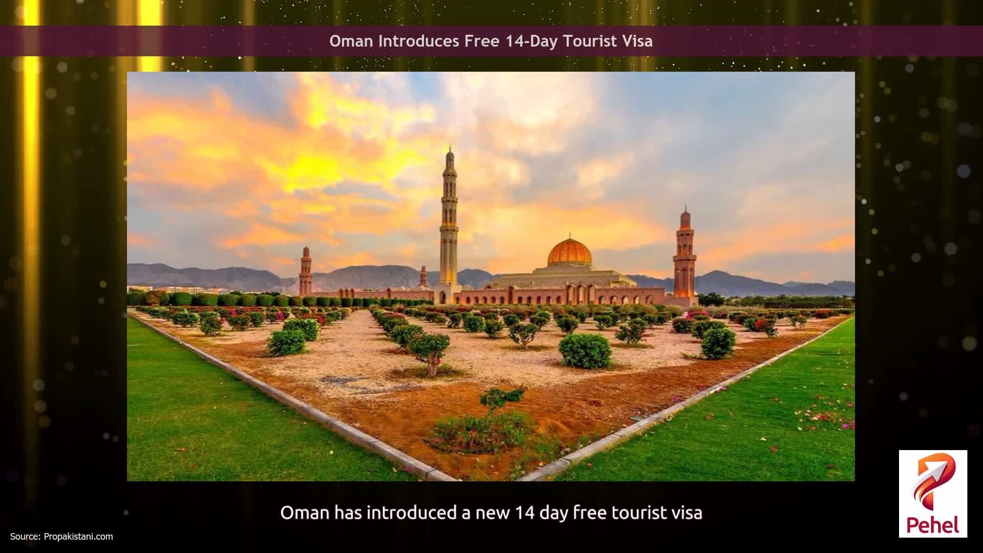 Oman Introduces Free 14-Day Tourist Visa