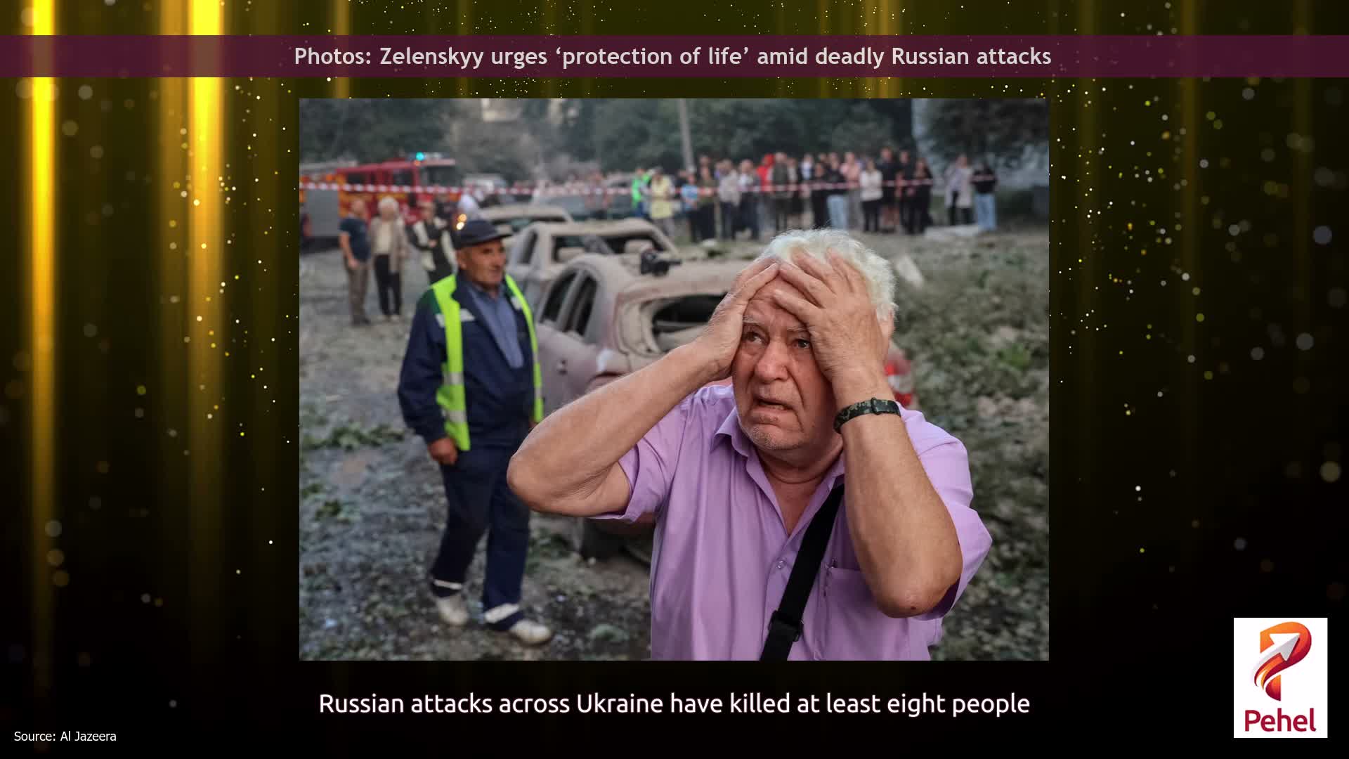 Photos: Zelenskyy urges ‘protection of life’ amid deadly Russian attacks