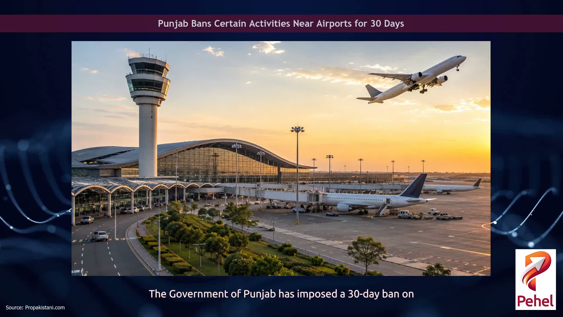 Punjab Bans Certain Activities Near Airports for 30 Days