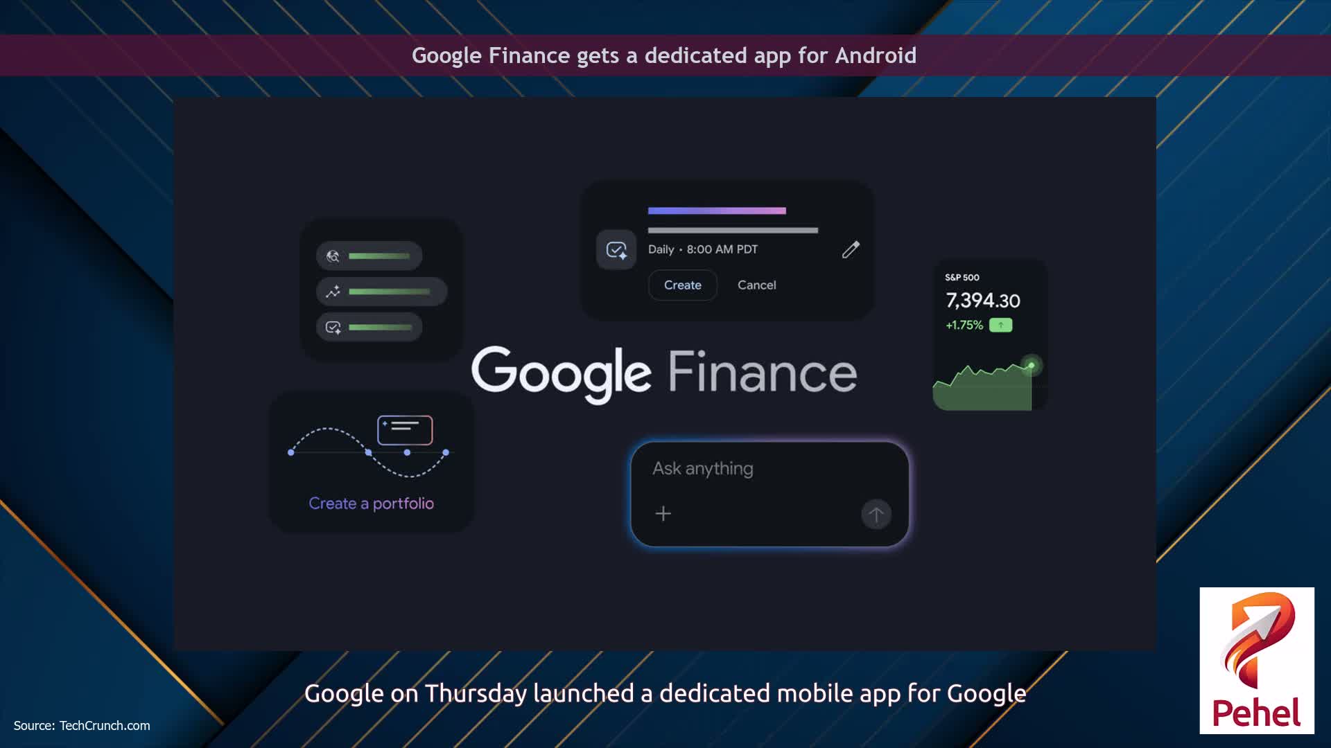 Google Finance gets a dedicated app for Android