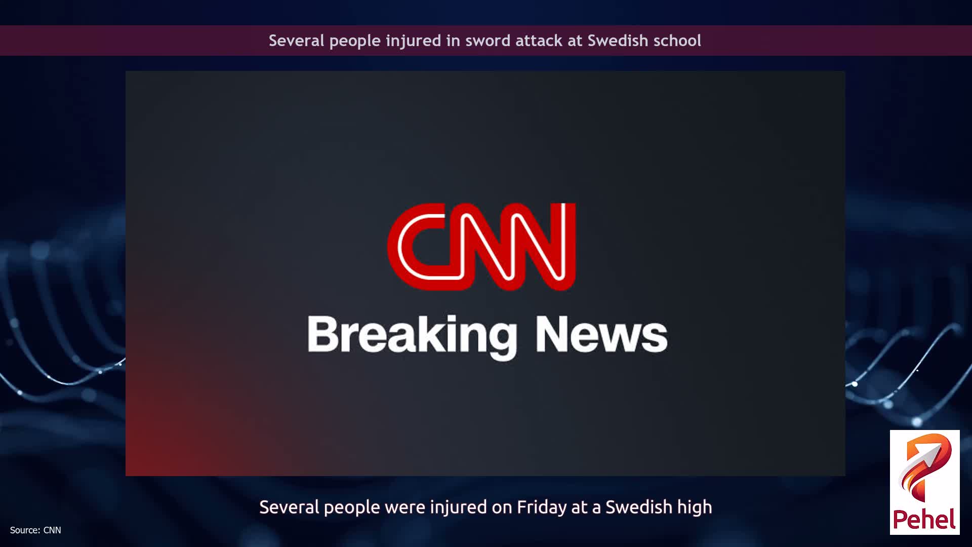Several people injured in sword attack at Swedish school