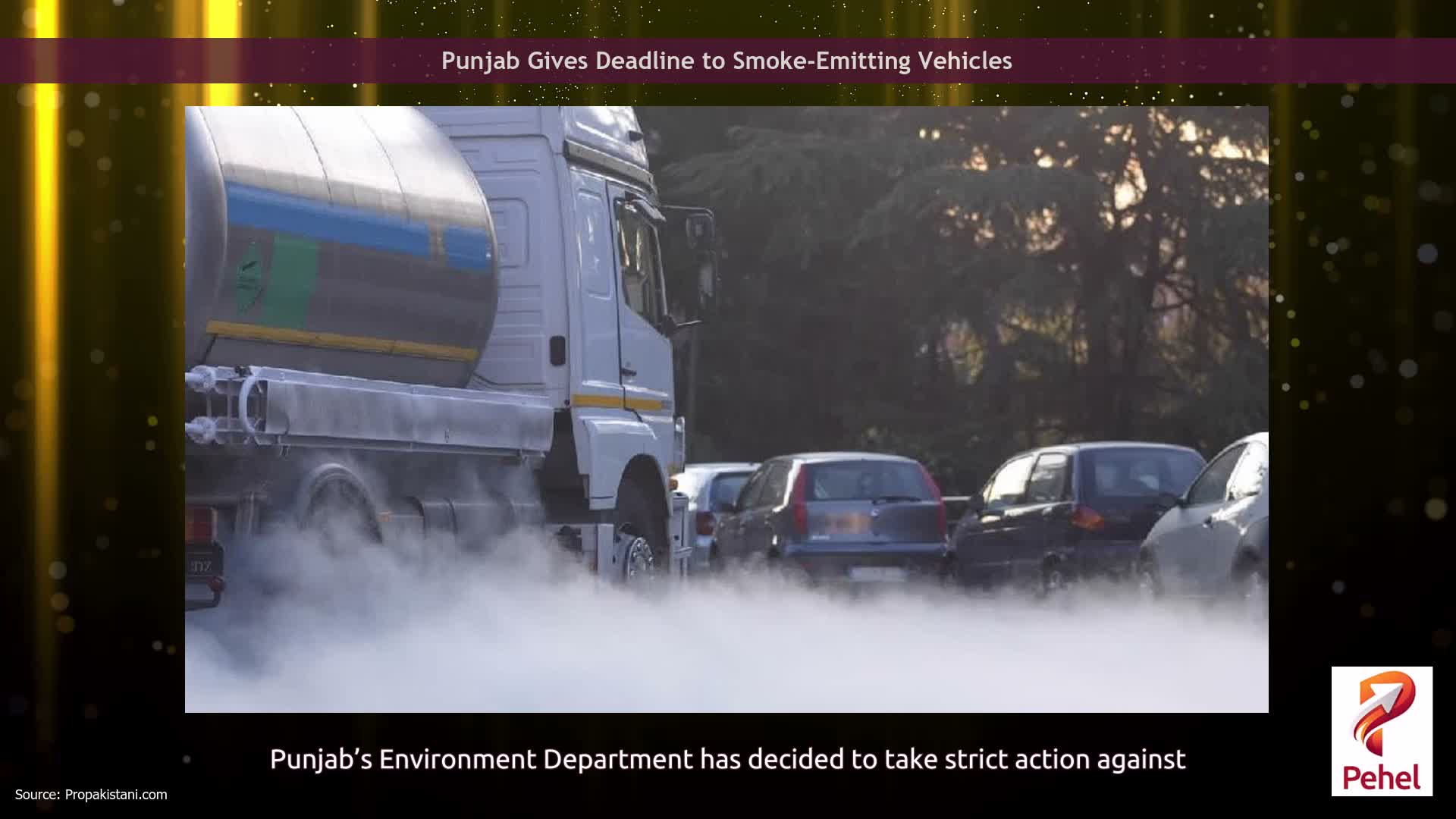 Punjab Gives Deadline to Smoke-Emitting Vehicles