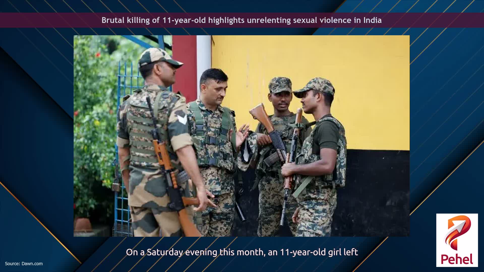 Brutal killing of 11-year-old highlights unrelenting sexual violence in India
