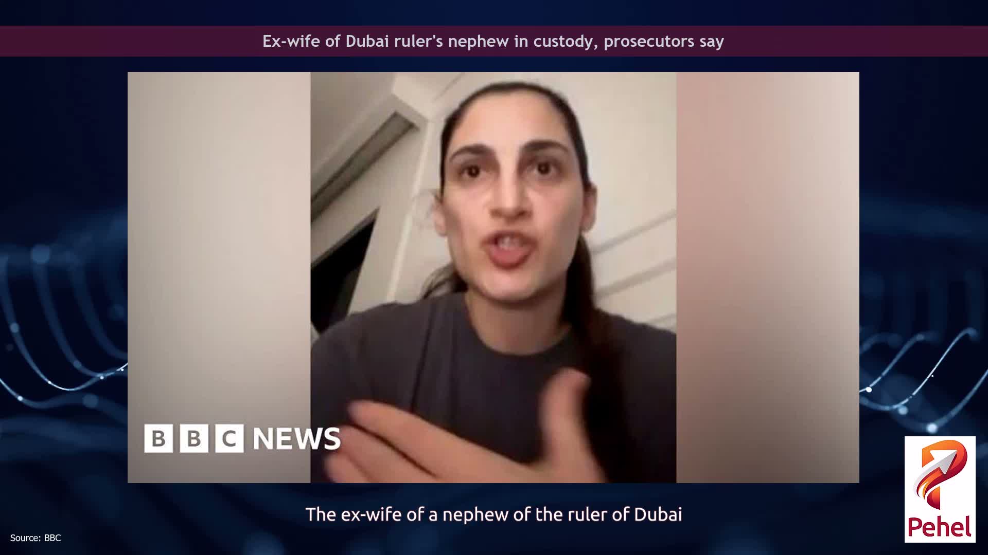 Ex-wife of Dubai ruler's nephew in custody, prosecutors say