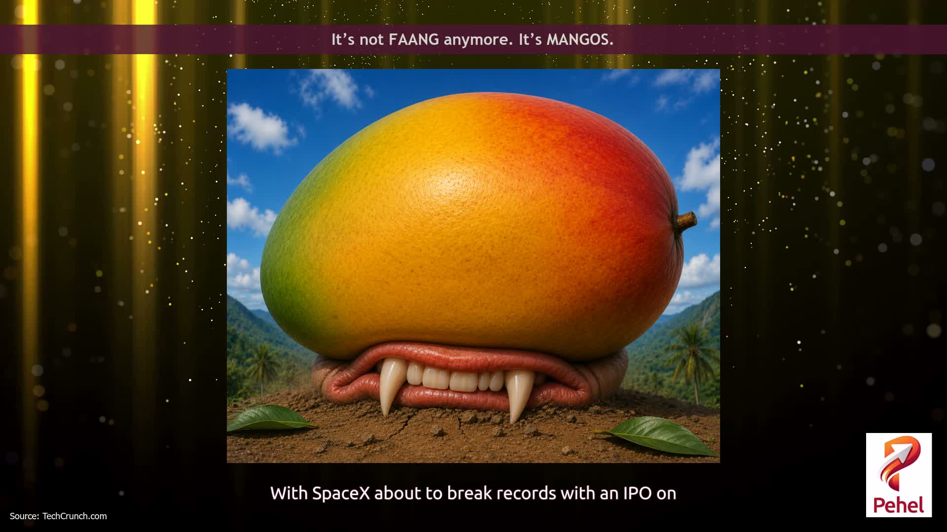 It’s not FAANG anymore. It’s MANGOS.