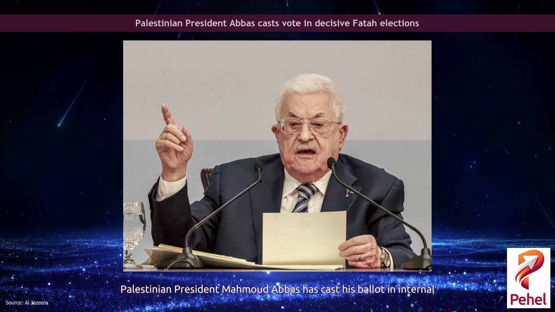 Palestinian President Abbas casts vote in decisive Fatah elections