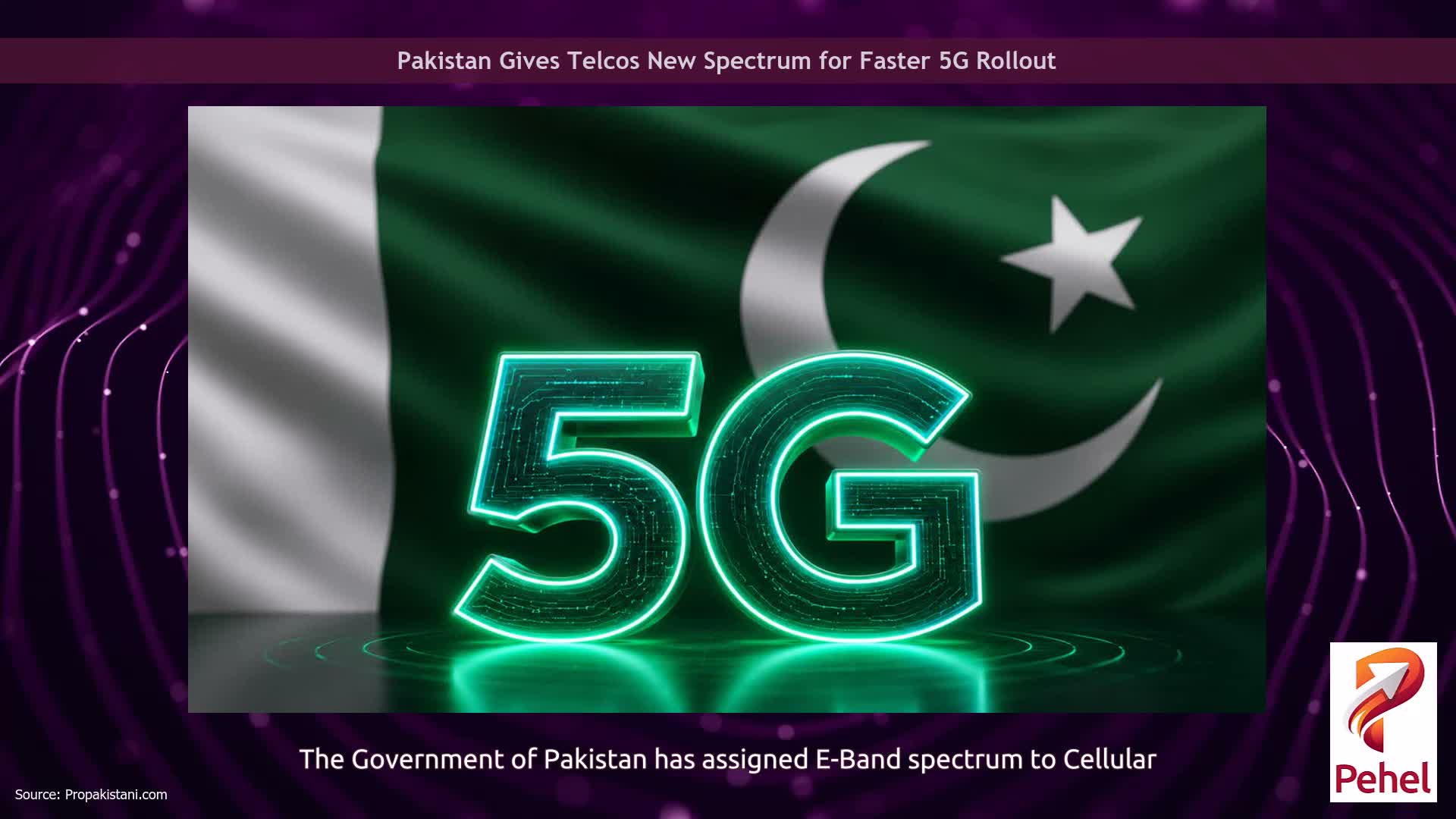 Pakistan Gives Telcos New Spectrum for Faster 5G Rollout