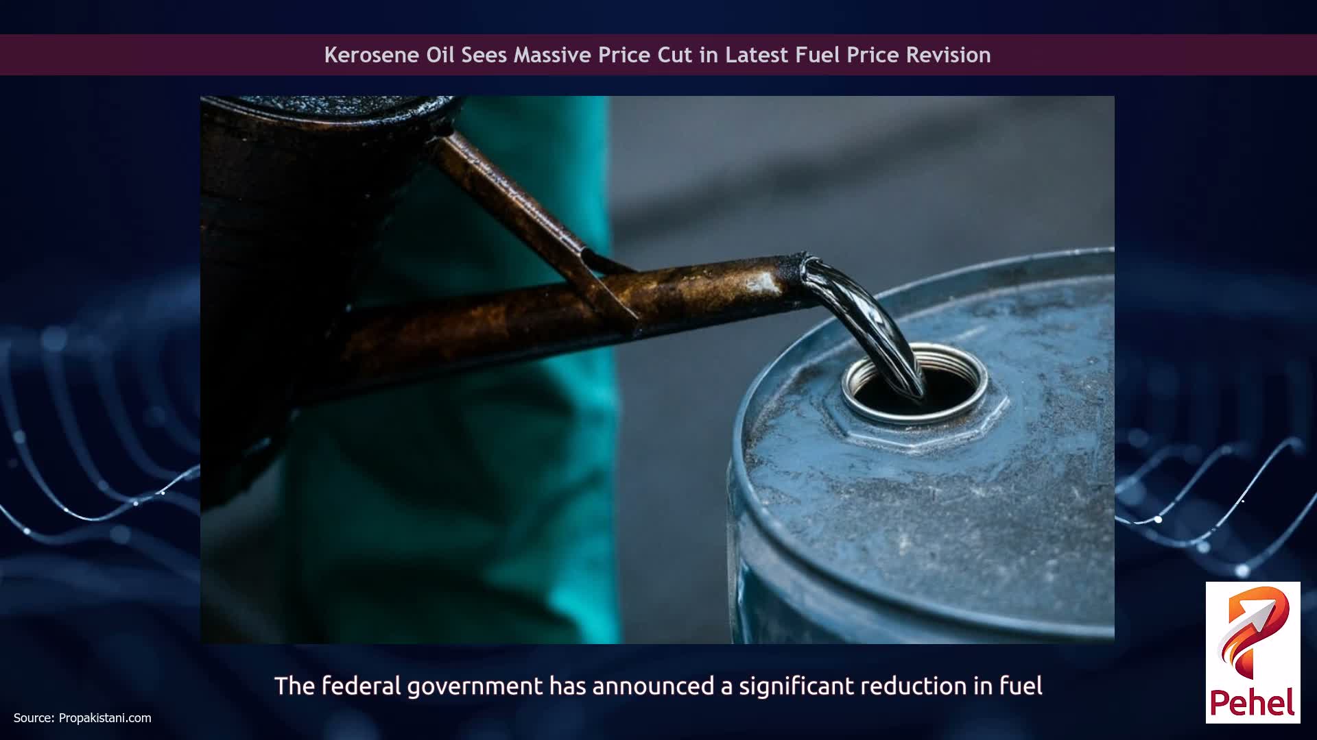 Kerosene Oil Sees Massive Price Cut in Latest Fuel Price Revision