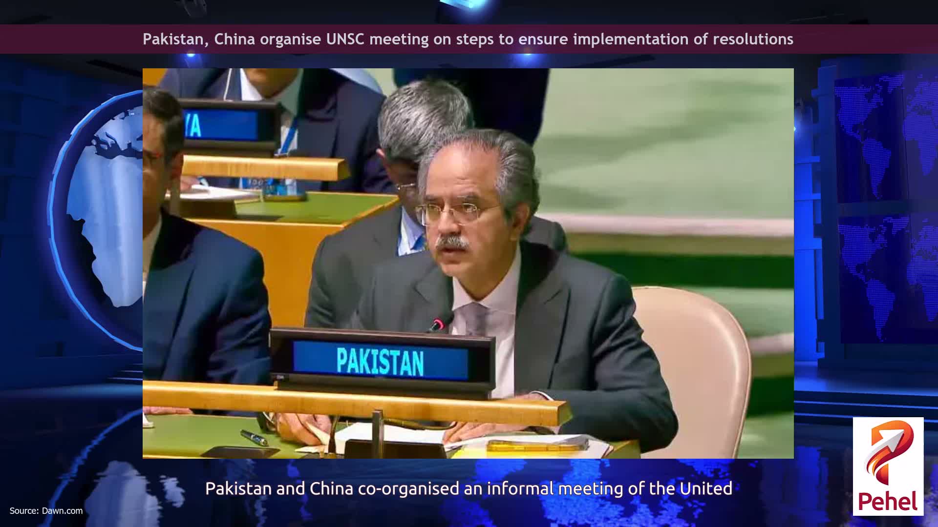 Pakistan, China organise UNSC meeting on steps to ensure implementation of resolutions