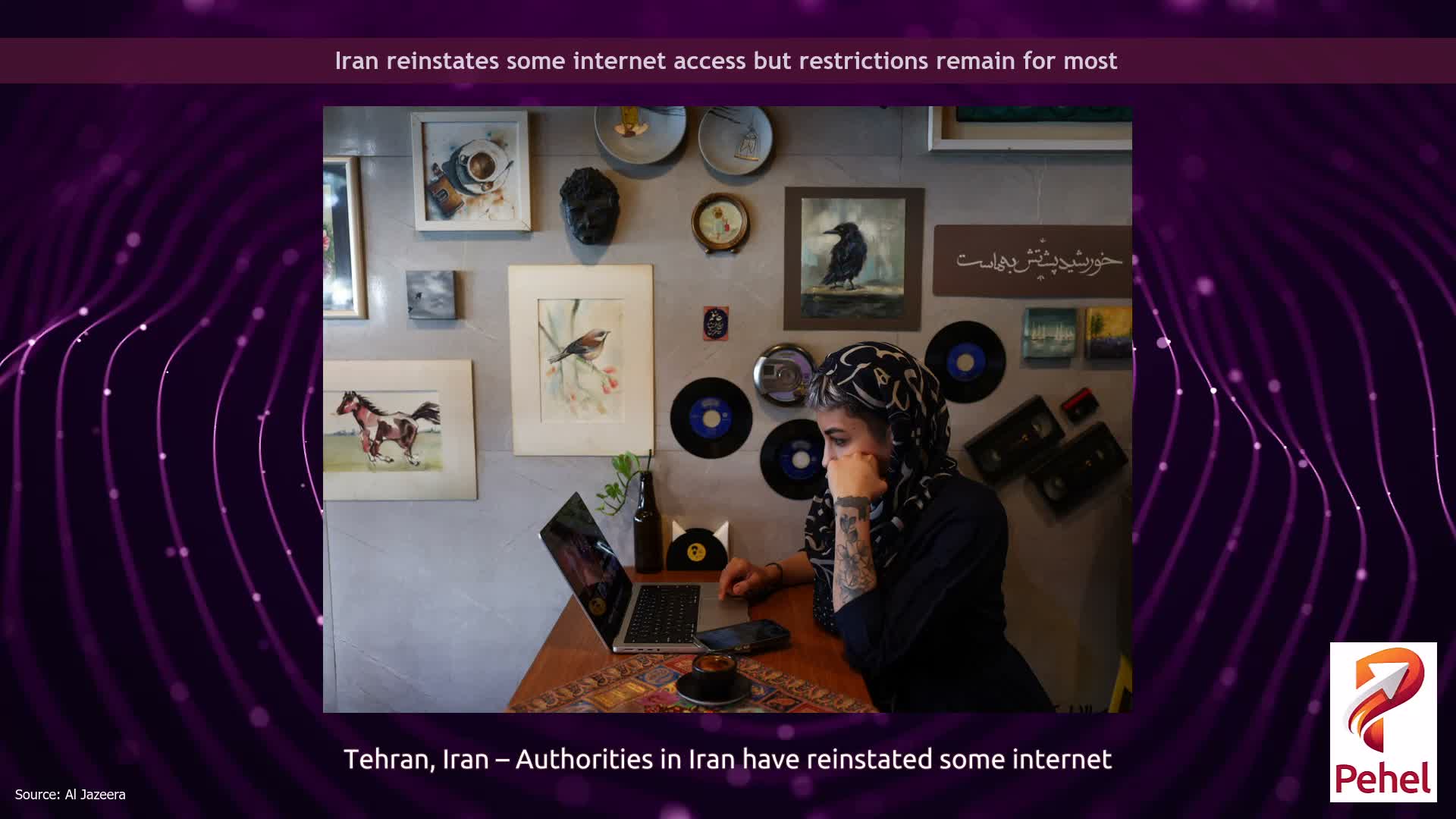 Iran reinstates some internet access but restrictions remain for most