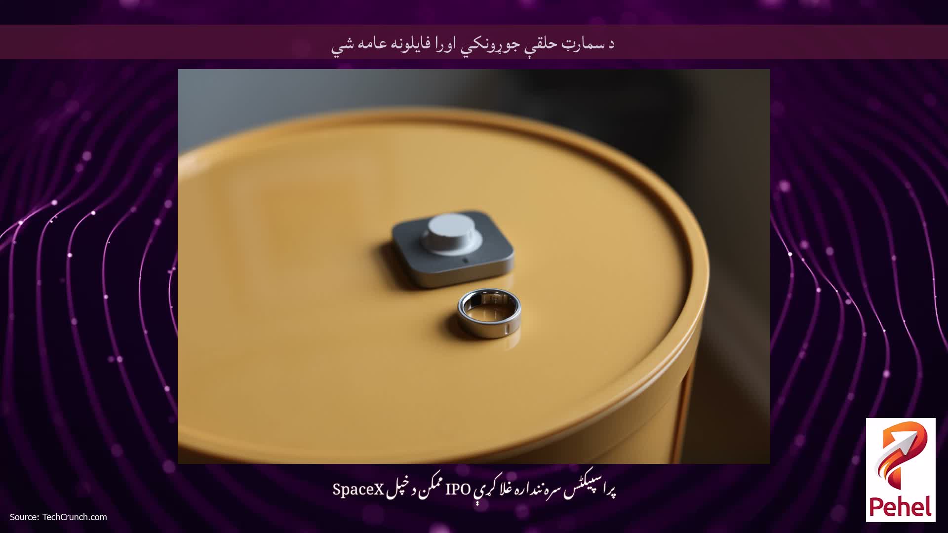 د سمارټ حلقې جوړونکي اورا فایلونه عامه شي