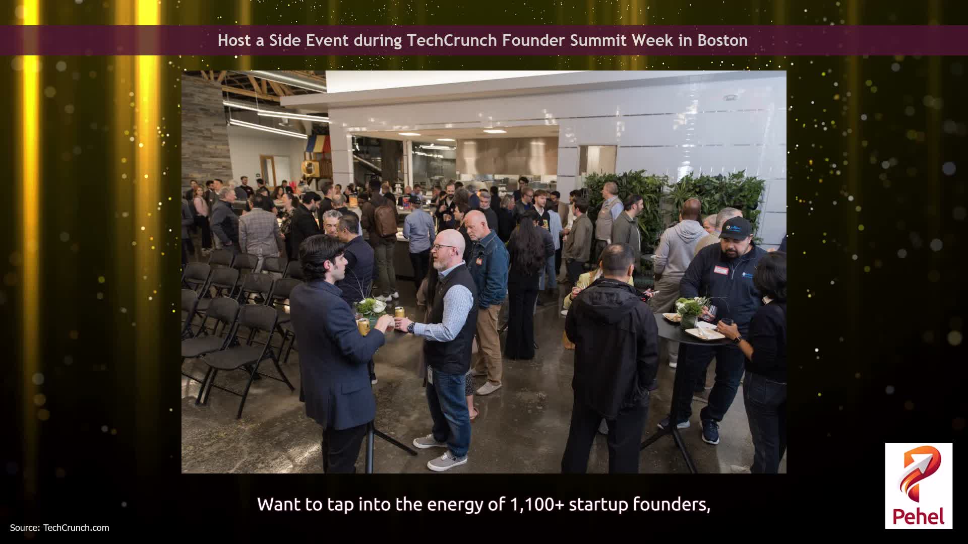 Host a Side Event during TechCrunch Founder Summit Week in Boston