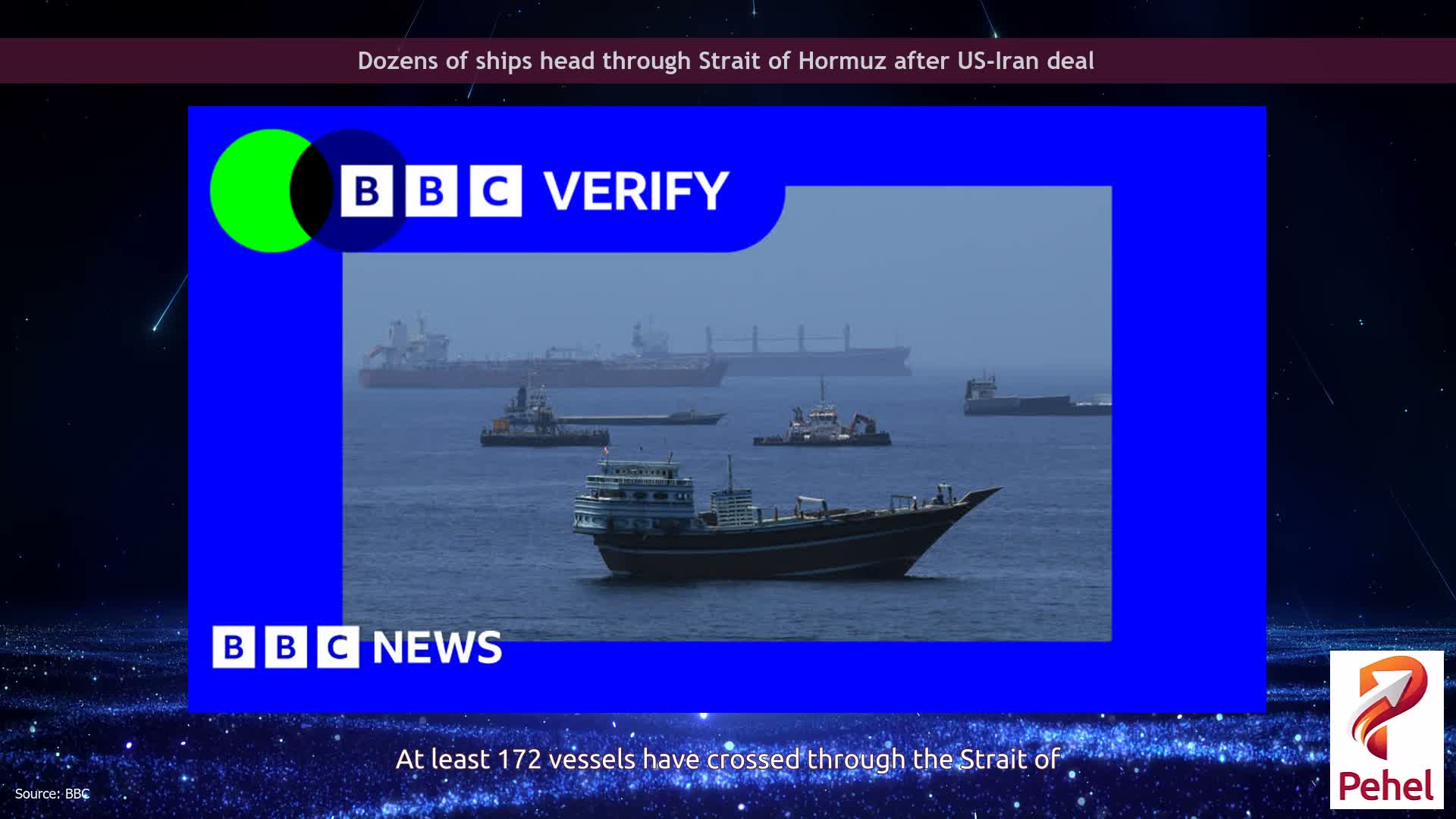 Dozens of ships head through Strait of Hormuz after US-Iran deal