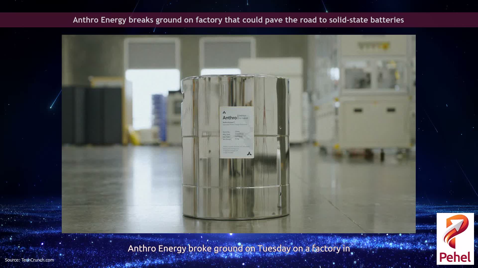 Anthro Energy breaks ground on factory that could pave the road to solid-state batteries