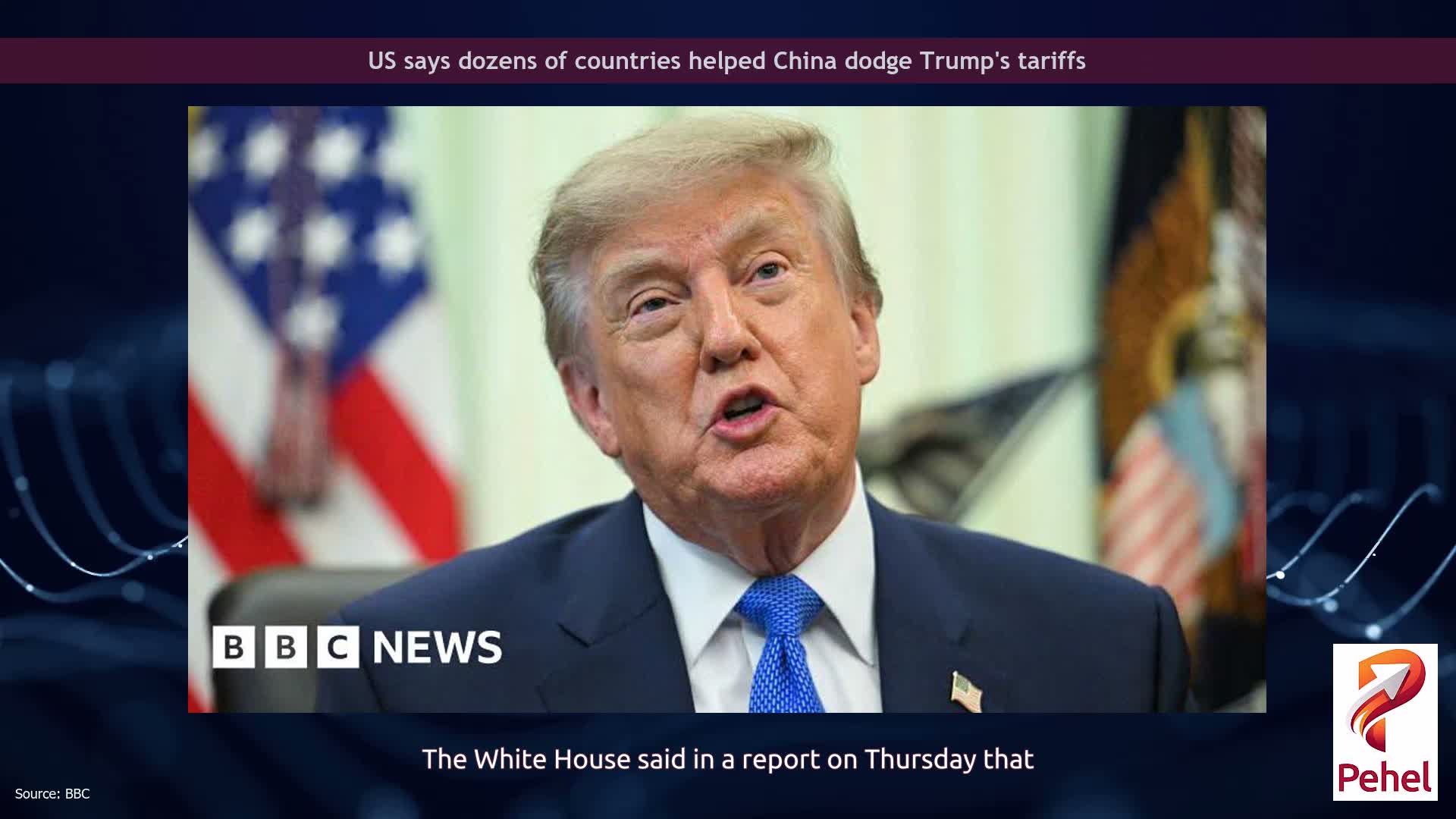 US says dozens of countries helped China dodge Trump's tariffs