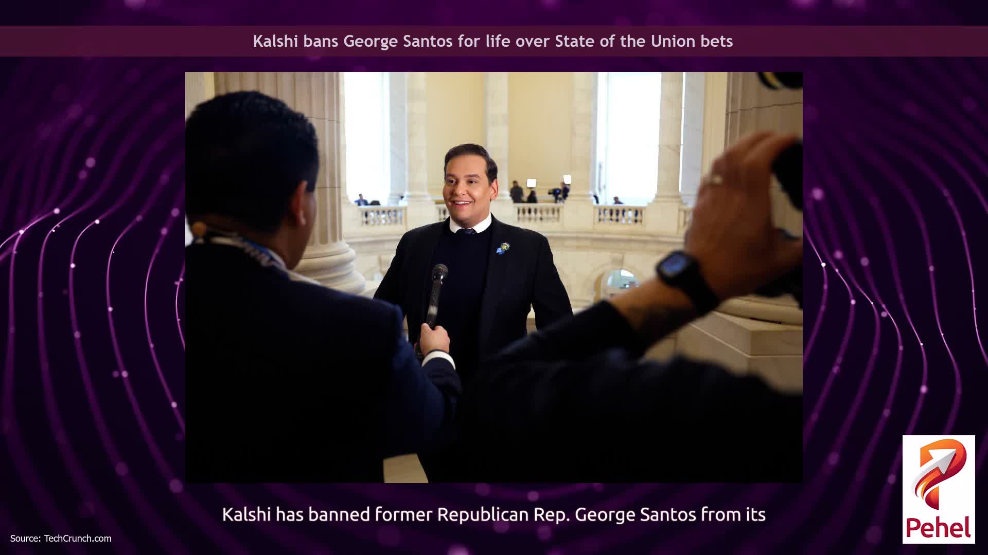 Kalshi bans George Santos for life over State of the Union bets