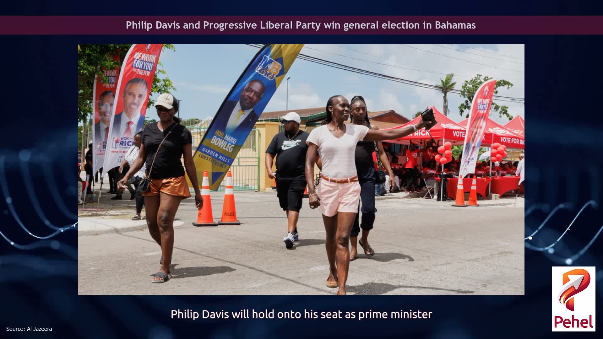 Philip Davis and Progressive Liberal Party win general election in Bahamas