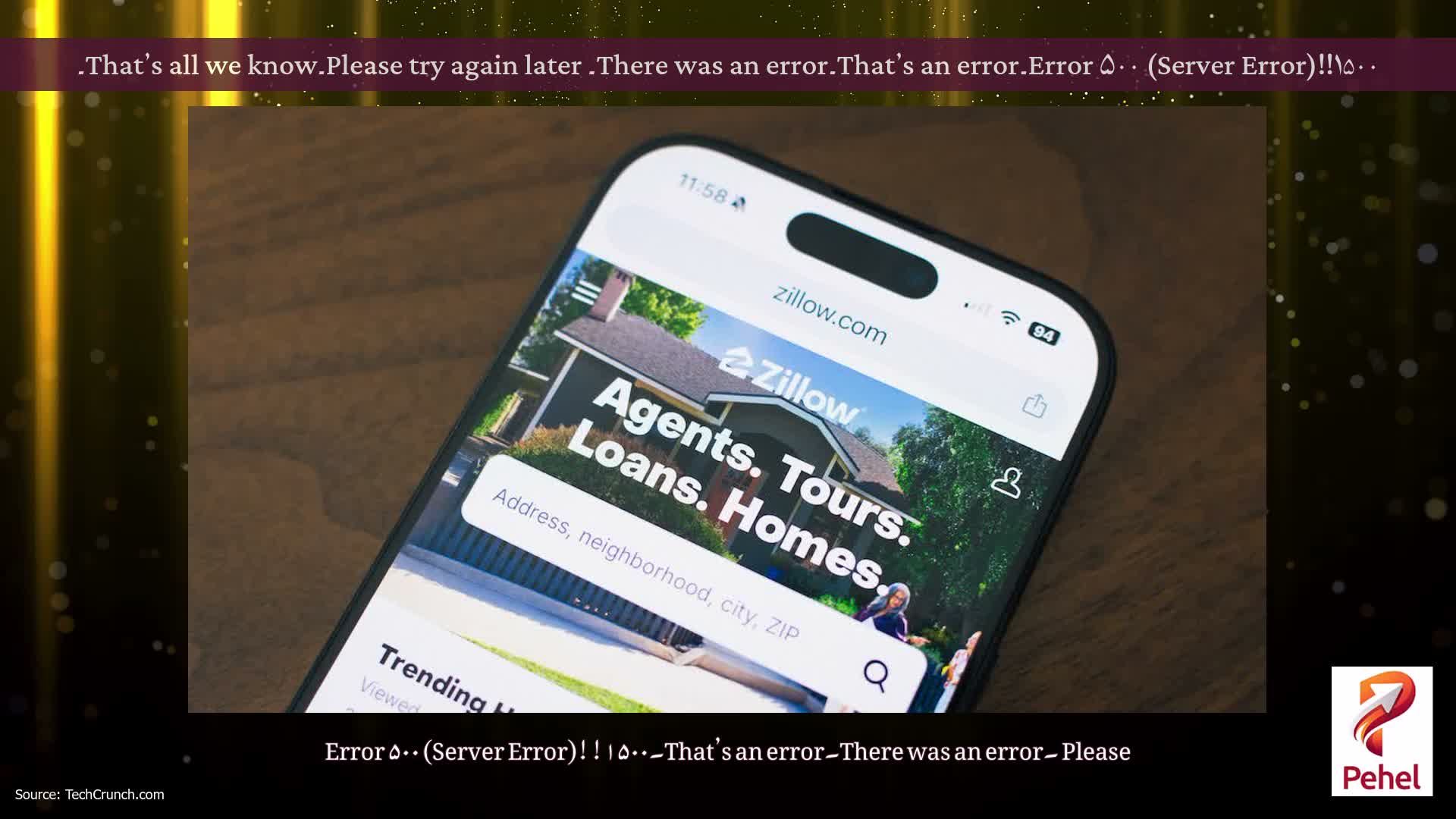 Error ۵۰۰ (Server Error)!!۱۵۰۰۔That’s an error۔There was an error۔ Please try again later۔That’s all we know۔