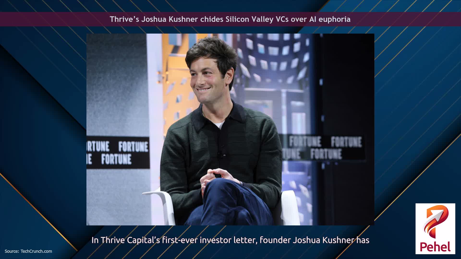 Thrive’s Joshua Kushner chides Silicon Valley VCs over AI euphoria