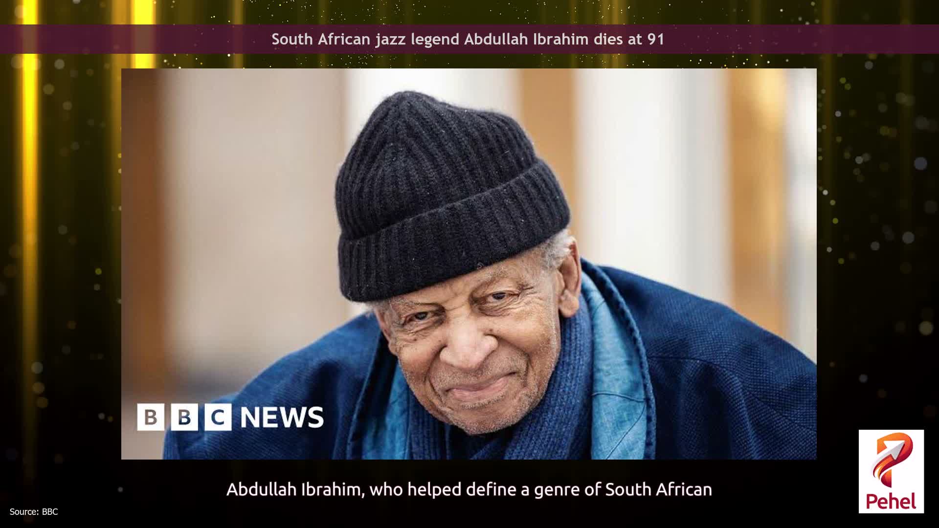 South African jazz legend Abdullah Ibrahim dies at 91