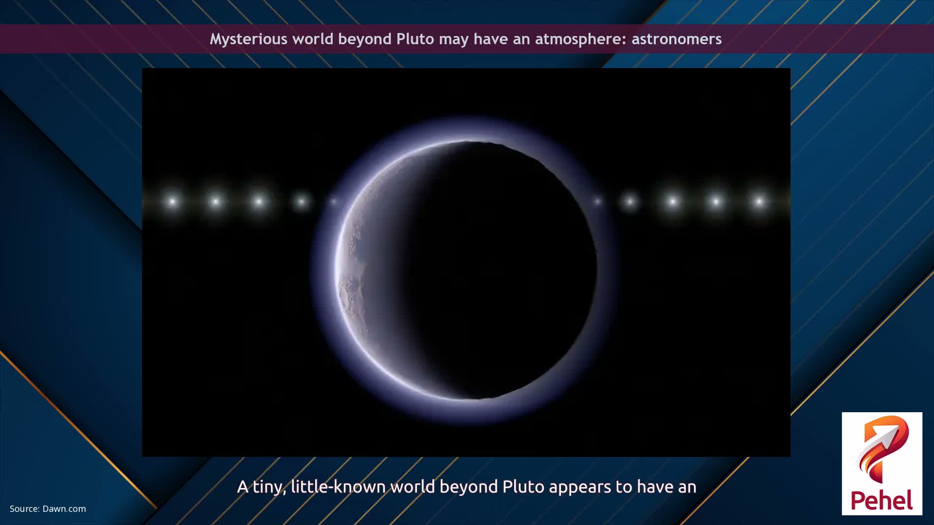 Mysterious world beyond Pluto may have an atmosphere: astronomers
