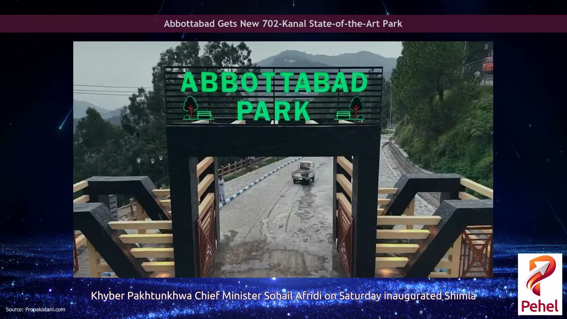 Abbottabad Gets New 702-Kanal State-of-the-Art Park