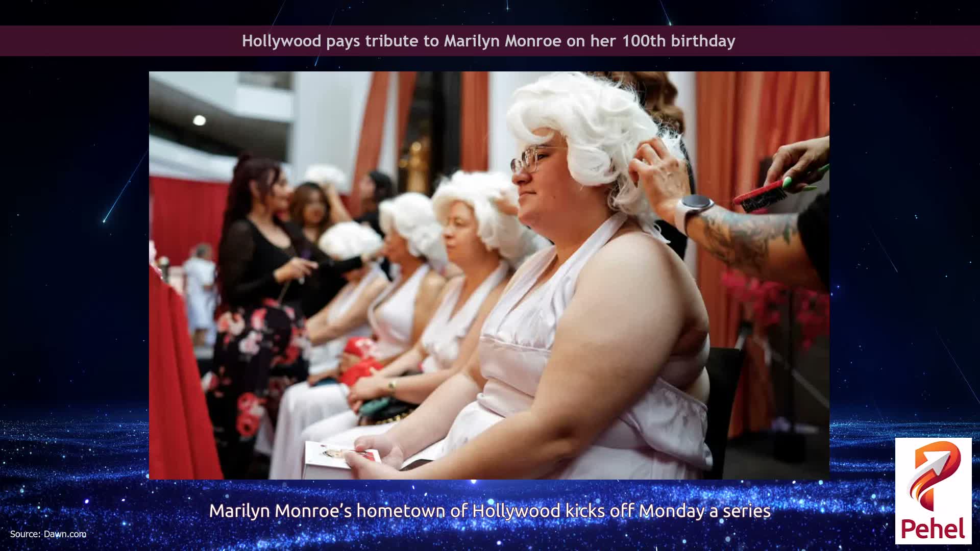 Hollywood pays tribute to Marilyn Monroe on her 100th birthday